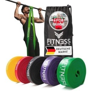 Weerstandsbanden Set voor Krachttraining en Home Gym - Inclusief Tas en Oefenhandleiding