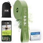 Weerstandsbanden set voor krachttraining en stretch oefeningen