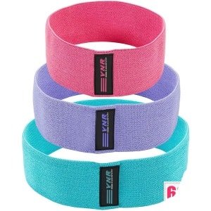 Weerstandsbanden voor Fitness | Elastische Oefenband voor Benen en Billen | Krachttraining en Gewichtsverlies