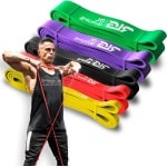 Weerstandsbanden voor Krachttraining - Fitnesselastieken voor Gym Crossfit Outdoor of Calisthenics - Bands voor Pull-ups en Ondersteuning