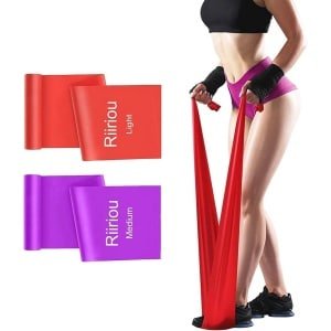 Weerstandsbanden voor Thuis Training - Elastische Fitnessbanden voor Krachttraining, Yoga en Pilates