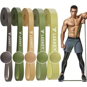 Weerstandsbandset voor krachttraining en fysiotherapie - Pull-up hulpbands en stretchweerstandsbanden