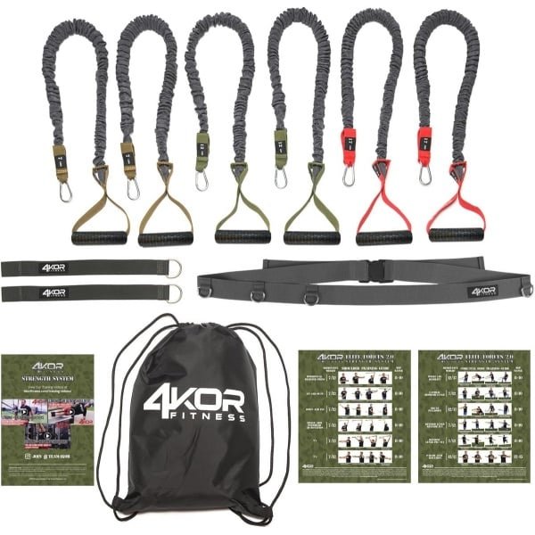 Weerstandskoord Set voor Fitness en Krachttraining - Perfect voor Dynamic Warmups en CrossFit