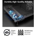 Wentink Mo Loopband inklapbaar - Loopbanden voor Thuis - Wandelband - Loopband met hellingfunctie -Hometrainer- Loopband Fitness- 100kg -