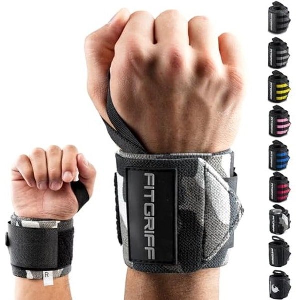 Wrist Wraps voor Gewichtheffen - Polsbanden Fitness voor Krachttraining