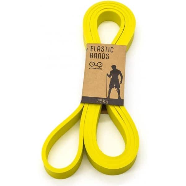 Y&Y Elastic Resistance bands hulpmiddel voor krachttraining 25 KG - Geel