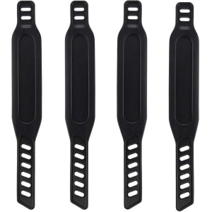 Ynkkvre - Pedaalriemen - Fiets Riemen - Hometrainer Pedaalriemen - Fiets Accessoires - Hometraineronderdelen - Krachtstationaccessoires - Verstelbaar tot 31cm - Universele Compatibiliteit - Duurzaam Rubber Materiaal - Set van 4 Riemen