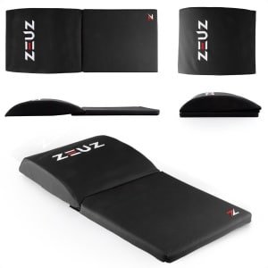 ZEUZ Ab Mat & Sit Up Buikspiermat - Buikspier Matje & Trainingsmat Kussen - Geschikt voor CrossFit & Fitness