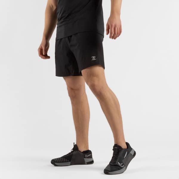 ZEUZ Shorts - Broekje - Man - Sportbroekje voor Fitness & CrossFit - Zwart - Maat L