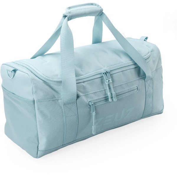 ZEUZ Sporttas Dames & Heren voor Fitness & CrossFit - Sportzak & Sport Tas - Schoudertas - Gym Duffel Bag - Reistas & Weekendtas - 35 Liter - Lichtblauw