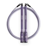 ZEUZ Tornado Pro Springtouw voor CrossFit & Fitness - Verstelbaar & Verzwaarbaar - Speed Rope - Volwassenen - Lila