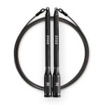 ZEUZ Tornado Pro Springtouw voor CrossFit & Fitness - Verstelbaar & Verzwaarbaar - Speed Rope - Volwassenen - Zwart