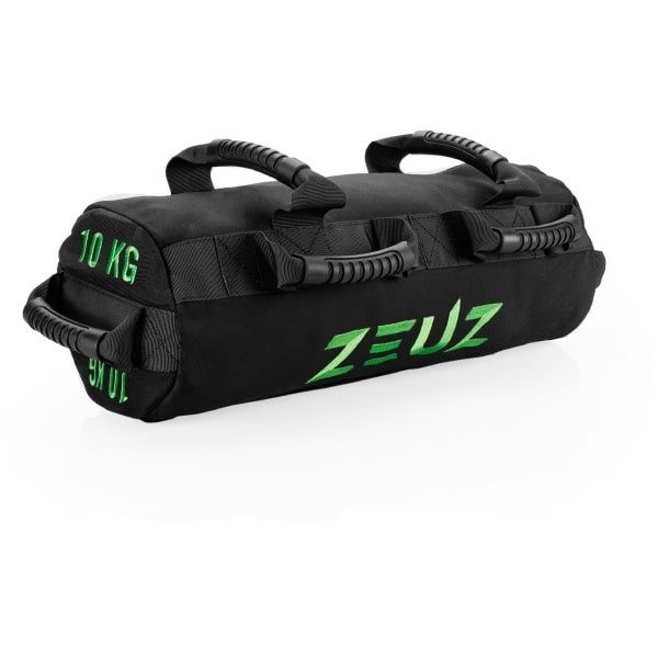 ZEUZ Training Zandzak - Sandbag en Powerbag voor Fitness, CrossFit & Krachttraining voor 10 KG - Groen