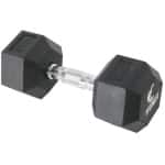 Zeshoekige Halter voor Fitness en Training - 10 kg - Ideaal voor Crossfit en Thuisgebruik