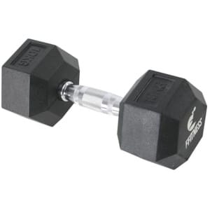 Zeshoekige Halter voor Fitness en Training - 10 kg - Ideaal voor Crossfit en Thuisgebruik