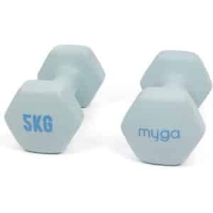 Zeshoekige Halter voor Krachttraining en Aerobics - Ideaal voor Thuis en Sportschool