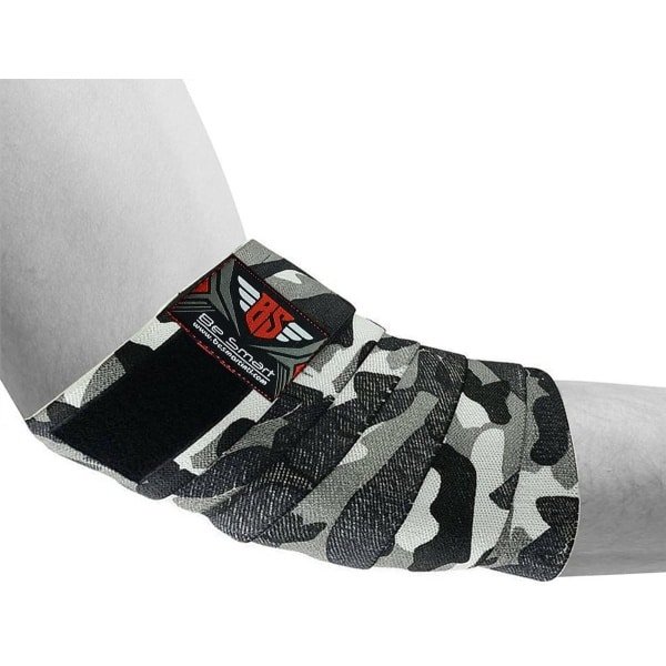 Zware Elleboog Bandages voor Krachttraining en Gewichtheffen - Stevige Ondersteuning met Klittenband