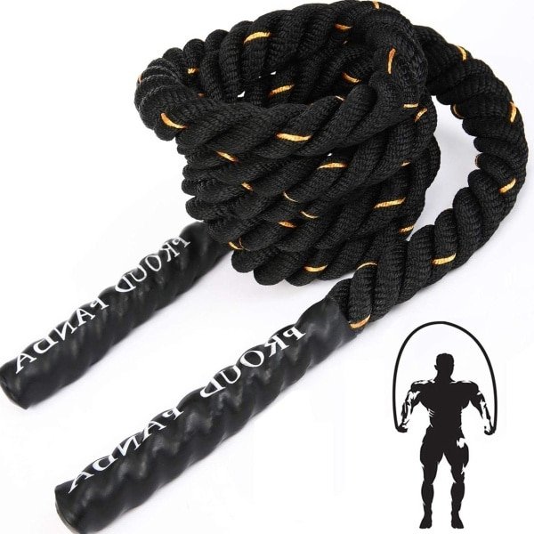 Zware gewogen springtouwen voor fitness - 09 kg/14 kg/23 kg - volwassenen - krachttraining - sportschool