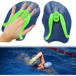 Zwemmen Handpeddels - Verstelbare Riemen - Krachttraining - Zwembad Accessoires - Volwassenen en Kinderen - Unisex - Extra Zwem Hulp