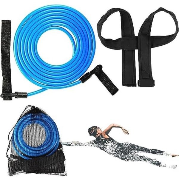 Zwemtraining Gewrichtsweerstandsband 4m voor Volwassenen en Kinderen - Perfect voor Krachttraining en Vrije Tijd