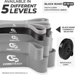 weerstandsbanden - Geassisteerde Optrekband - Trainingsbanden voor CrossFit - Powerlifting - Yoga - Stretchmobiliteit (één per aankoop) voor mannen en vrouwen