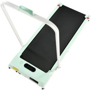 2-in-1 Loopband 119,5x54x105cm Fitnessapparaat Groen Metaal Voor Thuis Gebruik Met Afstandsbediening Krachtige Motor En LED-Display Kantoor En Bluetooth