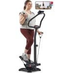 2-in-1 Power Stepper met Weerstandsbanden en Stuur - Cardio Fitness Trainingsapparaat