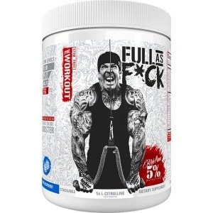 5% Nutrition - Rich Piana Full As F*ck (25 serv) Beach Blast - Pre-Workout - NO Booster