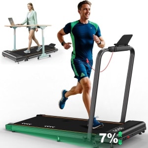 ASsentials® Walking Pad - Wandelband Fitness - Loopband met Leuning - Elektrisch