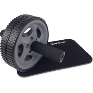 Ab Roller - Buikspierwiel - Abroller - Kleur: Zwart - Buikspieren Trainen - Rugspieren - Home Workout - Armspieren - Fitness Apparaten voor Thuis - Niet Elektrisch - Rebound Wheel - Full Body - Krachttraining - Buikspiertrainer - Hoge Kwaliteit