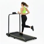 Actiget® Loopband - 1-6 KM/U - Inklapbaar - Wandelband - Afstandsbediening - Telefoonhouder - Smeerolie - 102 x 52 x 98 CM - 0,75 PK Motor