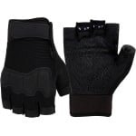 Ademend Gewichtheffen Handschoenen - Volledige Polsondersteuning - Halve Vingerontwerp voor Gym Training - Fietsen - Crossfit Workouts - Maat Medium