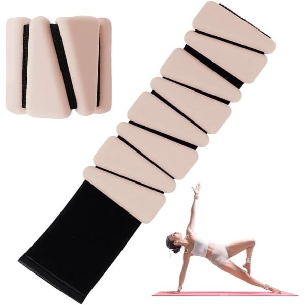 Adjustable Pols- en Enkelgewichten - 2 Pcs - Silicone Polsbanden voor Yoga - Dans - Pilates - Zwemmen - Cardio - Aerobics - Gym