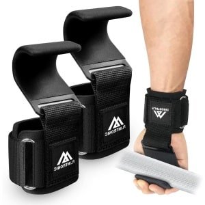 Antislip Polssteunbanden voor Gewichtheffen en Fitness - Neopreen Polsvulling - Pull-up Accessoires - Krachttraining - Zwart - Verbeterde Grip - Polssteun - Comfortabel en Duurzaam