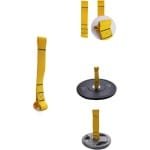 Arm Wrestling Training Belt voor Pols - Voorarm en Biceps - Multifunctioneel Fitnessapparaat voor Thuis - Compatibel met 2.5 cm en 5 cm Halterschijven - Voor Krachttraining en Spieropbouw