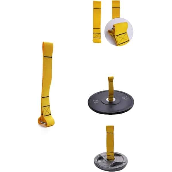 Arm Wrestling Training Belt voor Pols - Voorarm en Biceps - Multifunctioneel Fitnessapparaat voor Thuis - Compatibel met 2.5 cm en 5 cm Halterschijven - Voor Krachttraining en Spieropbouw