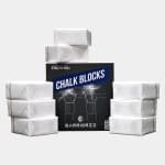 BARRIORZZ Chalk Blocks 448g 8pack - Magnesium Blokken - Calisthenics - Trainen/Training- Fitness - Crossfit - Turnen - Klimmen - Kalk Blokken - Boulderen - Verbeterd Grip