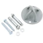 Bevestigingsbeugel voor suspension trainer - Plafondhaak - Hangmat - Muuranker - Zwaar uitgevoerd - Muurbevestiging - Krachttraining - Sling trainer - Muurbevestiging - Plafondbeugel - Ophangsysteem - 1 stuk