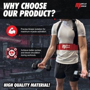 Biceps Isolator Arm Blaster voor Optimale Spiergroei en Krachttraining