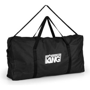 BoarderKING Tasche, Tragetasche voor Indoor Board Balance Board, Zubehör, 79 x 42 x 10 cm, Material: Kunststoff, schwarz - geschikt voor thuisfitness en sportschoolgebruik, duurzame constructie, eenvoudig te monteren, ideaal voor krachttraining, spie