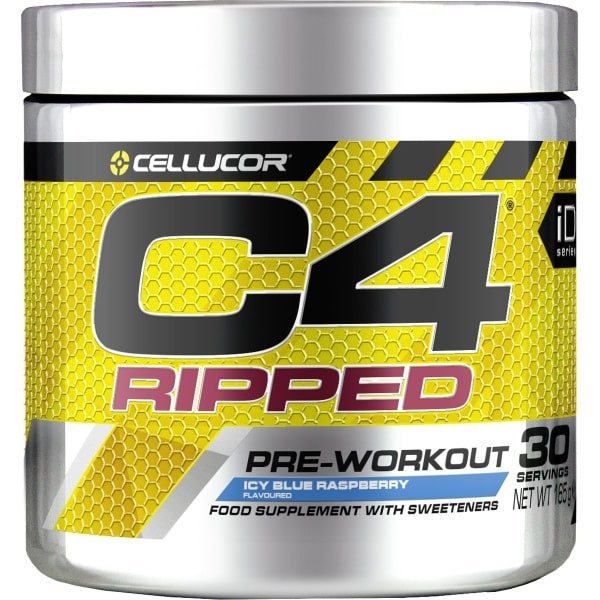 Cellucor C4 Ripped - Icy Blue Razz - Pre-workout - 30 doseringen