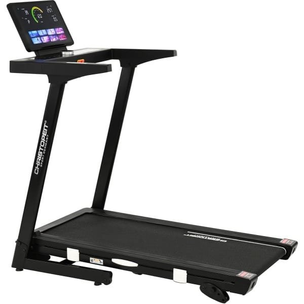 Christopeit Loopband Inklapbaar TM 4000 S - krachtig, ruimtebesparend tot 130 kg en 16 km/u - 1,5 HP