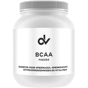 DV - BCAA Poeder 2:1:1 - DV - Pre-workout - Geeft Energie - Spierherstel & Spierbehoud - 330g - Aminozuren voor Fitness, Krachttraining & Duursport - Hoogwaardige BCAA Supplementen