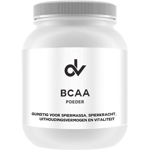 DV - BCAA Poeder 2:1:1 - DV - Pre-workout - Geeft Energie - Spierherstel & Spierbehoud - 330g - Aminozuren voor Fitness, Krachttraining & Duursport - Hoogwaardige BCAA Supplementen