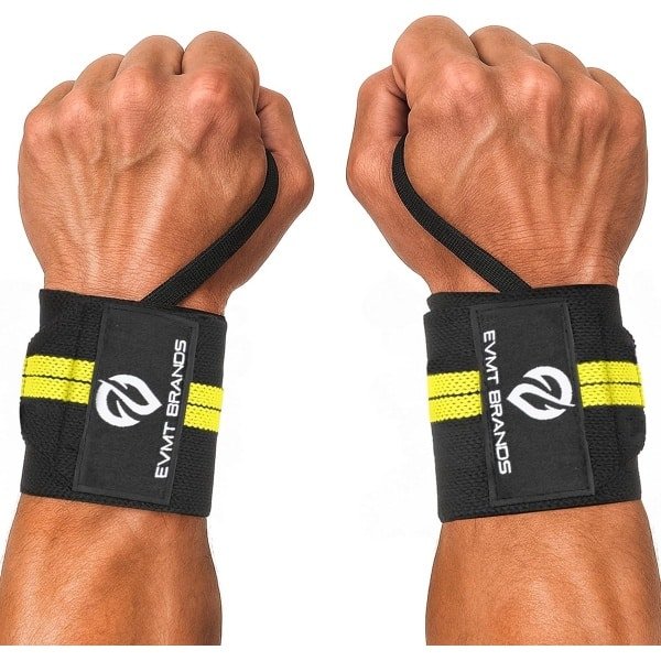 Duurzame Polsbanden voor Gewichtheffen en Krachttraining - 50 cm Verstelbare Polssteun