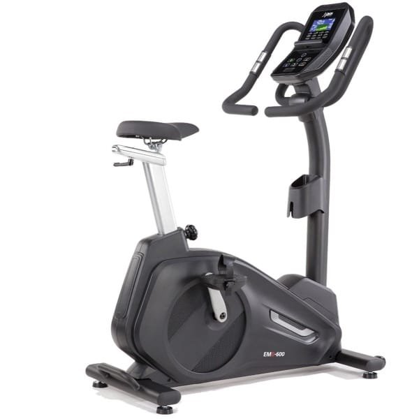 EMB-600 hometrainer - Fitness fiets met ergometer - EMS Bike - 12 presets en 32 niveaus - Verstelbaar - Ergonomisch