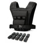 EXON Premium 10 KG Gewichtsvest - Adjustable Fitness Weighted Vest - Weight Vest Verstelbaar in Gewichten - Krachttraining, Crossfit, Calisthenics Trainingsvest 10KG