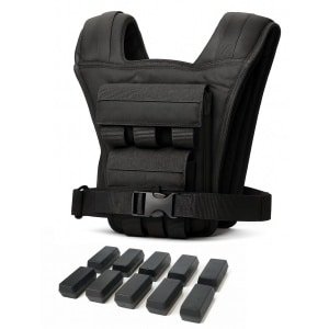 EXON Premium 10 KG Gewichtsvest - Adjustable Fitness Weighted Vest - Weight Vest Verstelbaar in Gewichten - Krachttraining, Crossfit, Calisthenics Trainingsvest 10KG