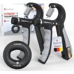 FUNFLEX Hand Vingertrainer Set, Verstelbare Grip Kracht Onderarm Trainer, Vingertrainer, Onderarm Training Apparaat, Griptrainer, Fitness Handtraining, Krachttraining