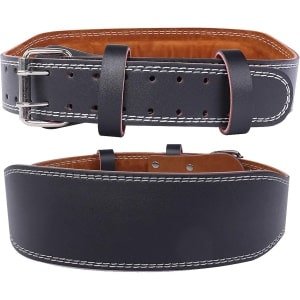 Gewichthefbelt met Lendensteun - Versterkende Trainingsgordel voor Krachttraining en Fitness - Thuis & Gym - L